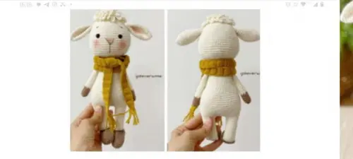 Receita Amigurumi Ovelha (5) Tradução