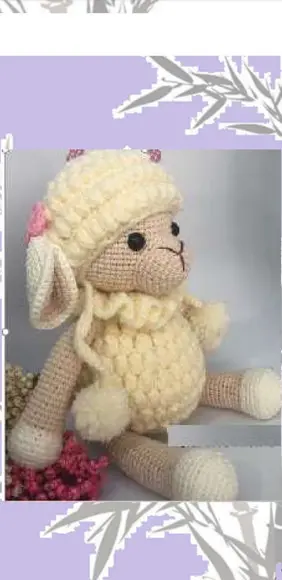 receita amigurumi OVELHA (4) tradução