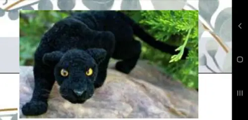 receita amigurumi PANTERA- português