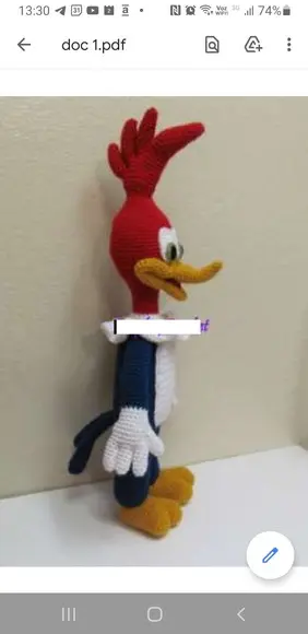 Receita Amigurumi Personagem de Desenho Animado (32) Trad