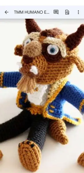Receita Amigurumi Personagem de história infantil (2) trad