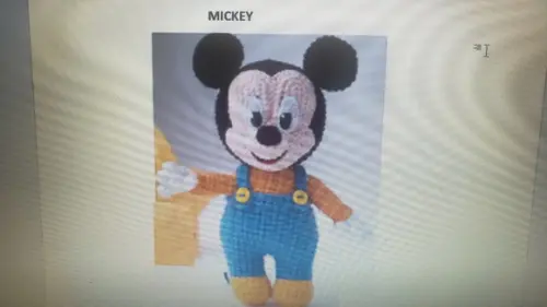 Receita Amigurumi personagem desenho animado (42) tradução