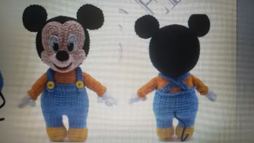 Receita Amigurumi personagem desenho animado (42) tradução