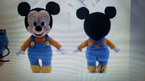 Receita Amigurumi personagem desenho animado (42) tradução