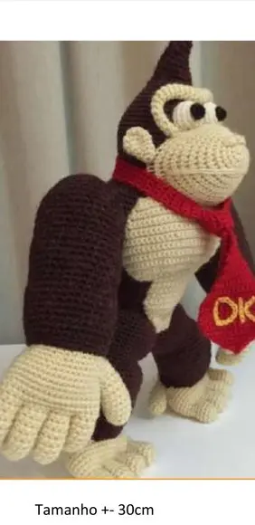 receita amigurumi personagem jogos (4) tradução