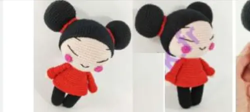 Receita Amigurumi Personagem Jogos (7) Tradução