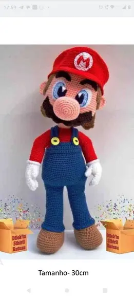 Receita Amigurumi Personagem Jogos (8) Tradução