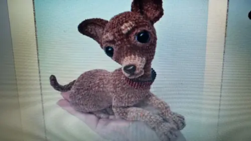 Receita Amigurumi Pinscher - Toy Terrier