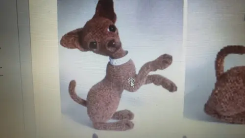 Receita Amigurumi Pinscher - Toy Terrier