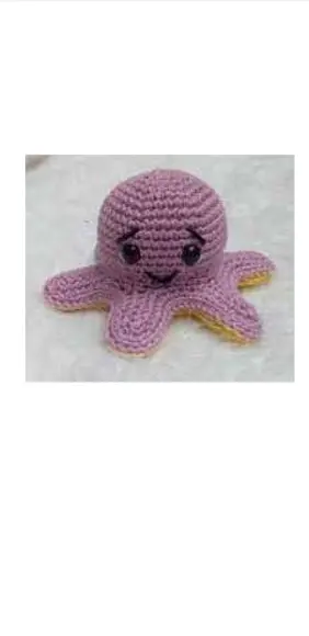 receita amigurumi POLVO REVERS[IVEL em português