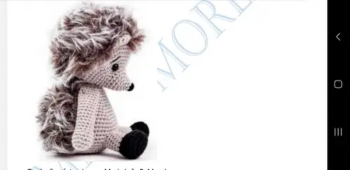 Receita Amigurumi Porco Espinho