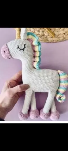 Receita Amigurumi Unicórnio (5)