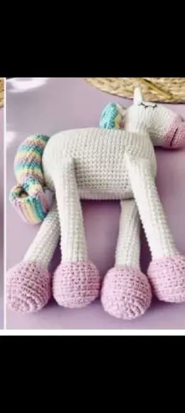 Receita Amigurumi Unicórnio (5)