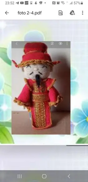 Receita Amigurumi- Casal de Chineses
