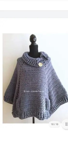 receita CROCHÊ PONCHO (1)