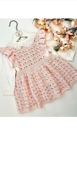 Receita Crochê Vestido 1