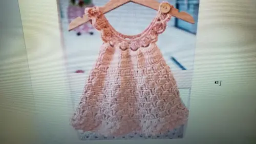 receita CROCHÊ VESTIDO 3 BELL