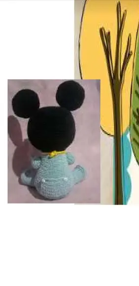 Receita de Amigurum personagem de desenho animado (37) trad