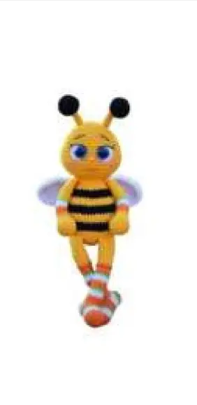 Receita de Amigurumi ABELHA