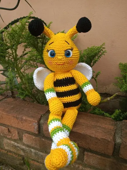 Receita de Amigurumi ABELHA