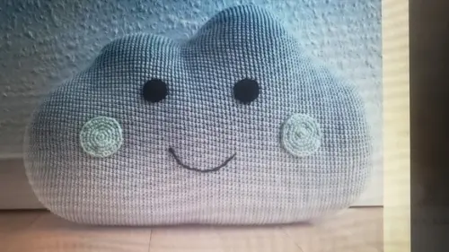 Receita de Amigurumi Almofada Nuvem