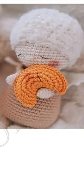 Receita de Amigurumi Anjo (4) Tradução