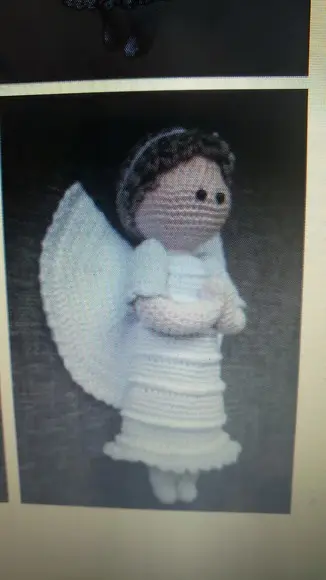 Receita de Amigurumi ANJO (3) tradução
