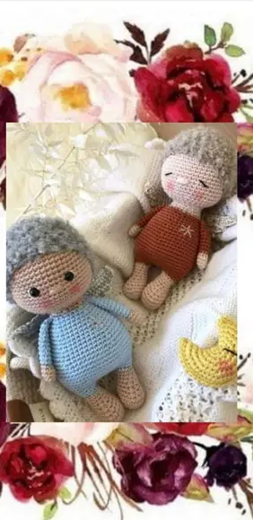 Receita de Amigurumi Anjo (4) Tradução