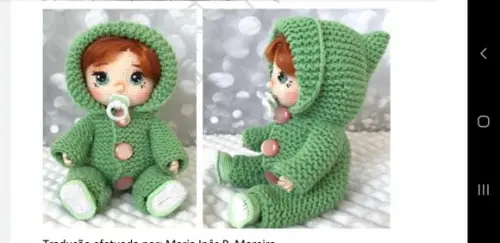 Receita de amigurumi BEBÊ (2)