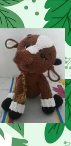 Receita de Amigurumi Bezerro Tradução