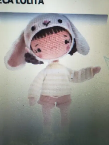 Receita de Amigurumi Boneca (12) Tradução