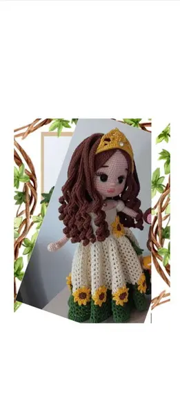 Receita de Amigurumi Boneca (35) Tradução
