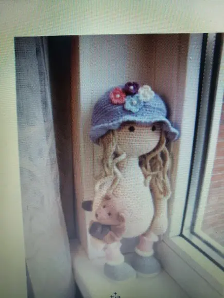 Receita De Amigurumi Boneca De Chapéu