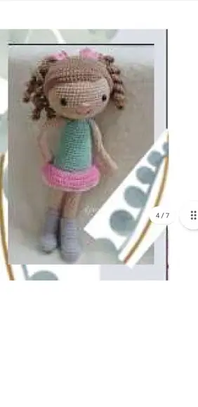 Receita de Amigurumi BONECA (9) tradução