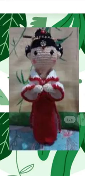 Receita De Amigurumi Boneca Gueixa