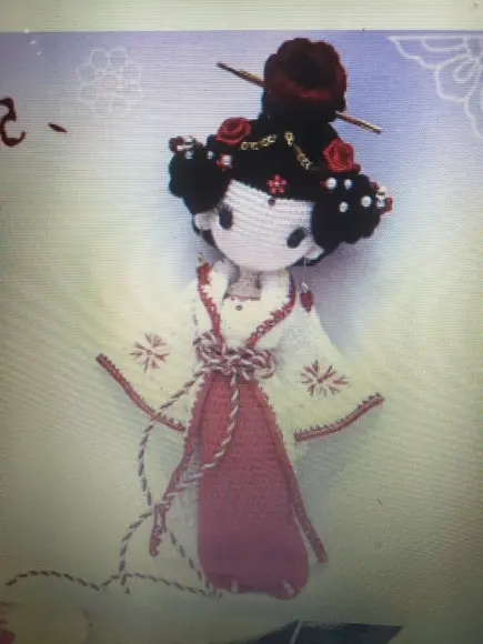 Receita De Amigurumi Boneca Gueixa