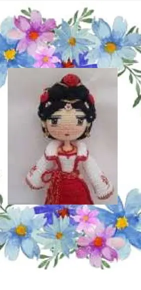 Receita De Amigurumi Boneca Gueixa