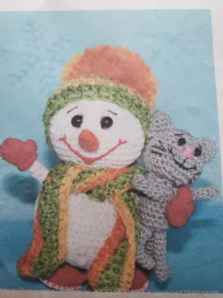 Receita De Amigurumi Boneco De Neve Tradução