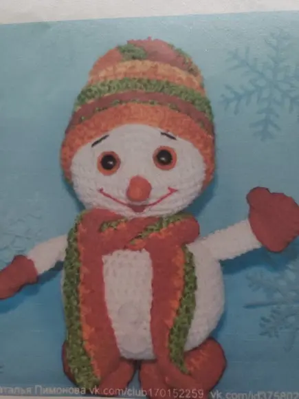 Receita De Amigurumi Boneco De Neve Tradução