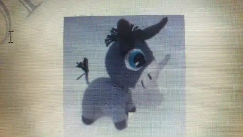 Receita de Amigurumi Burrinho (2) , Tradução