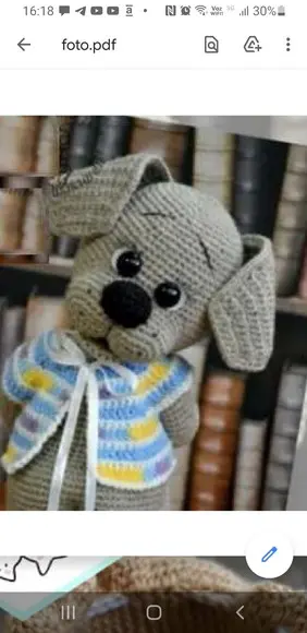 Receita de Amigurumi CACHORRO (2)