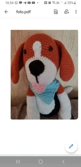 Receita de Amigurumi CACHORRO BEAGLE
