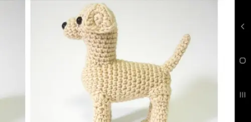 Receita de Amigurumi CACHORRO LABRADOR MINI tradução