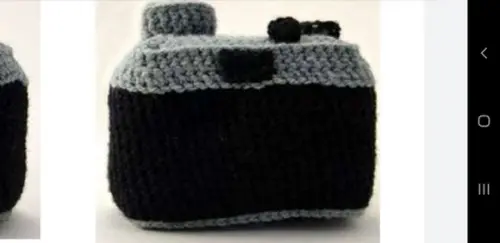 Receita de Amigurumi Câmera Fotográfica (2) Tradução