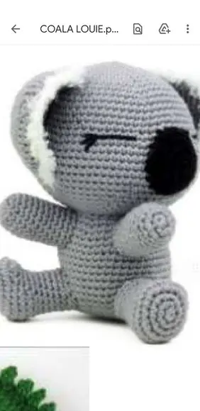 Receita De Amigurumi Coala (2) Tradução