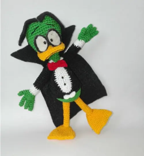 Receita de Amigurumi CONDE PÁTULA, tradução