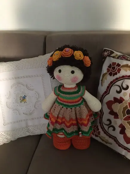 Receita de Amigurumi CORPO DE BONECA (1) - tradução