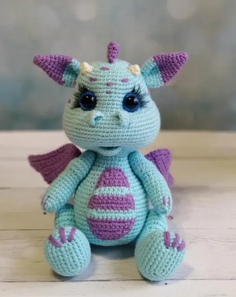 Receita De Amigurumi Dragão (1) Tradução