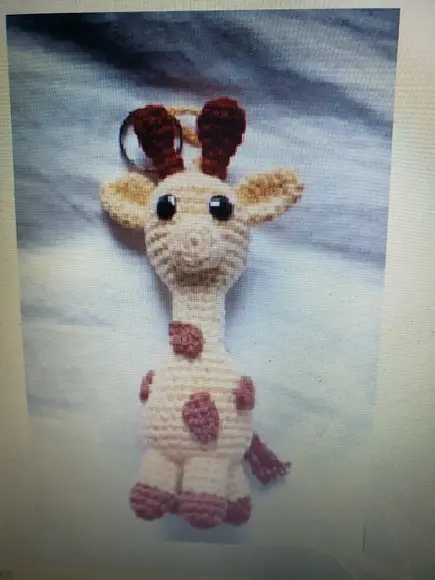 Receita de Amigurumi GIRAFA pequena tradução