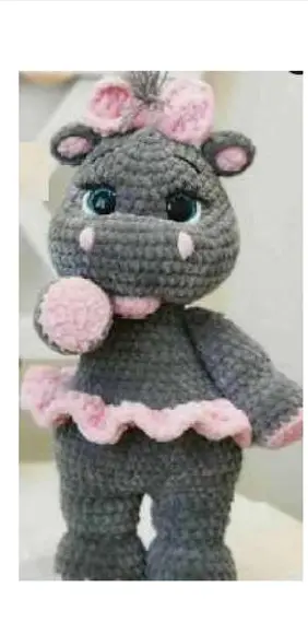 Receita De Amigurumi Hipopótamo (3)
